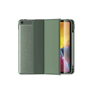 iPad 10.2 (7.nesil) Kılıf Tablet Focus Silikon - Yeşil