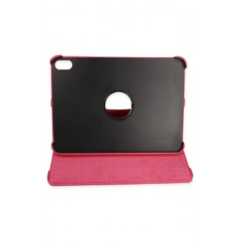 iPad 2022 10.9 (10.nesil) Kılıf 360 Tablet Deri Kılıf - Pembe