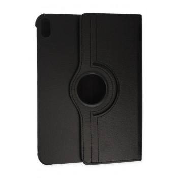 iPad 2022 10.9 (10.nesil) Kılıf 360 Tablet Deri Kılıf - Siyah