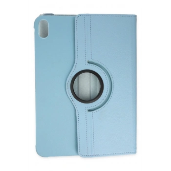 iPad 2022 10.9 (10.nesil) Kılıf 360 Tablet Deri Kılıf - Turkuaz