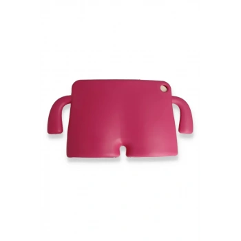 iPad 2022 10.9 (10.nesil) Kılıf Karakter Tablet Silikon - Pembe