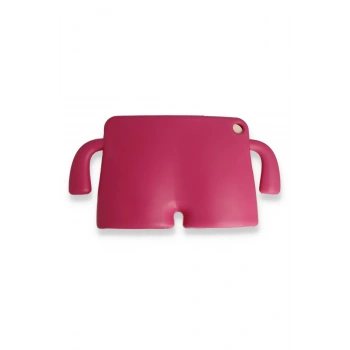 iPad 2022 10.9 (10.nesil) Kılıf Karakter Tablet Silikon - Pembe