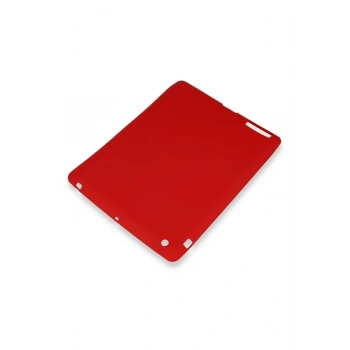 iPad 4 9.7 Kılıf Evo Tablet Silikon - Kırmızı