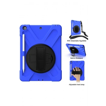 iPad 5 Air 9.7 Kılıf Amazing Tablet Kapak - Mavi