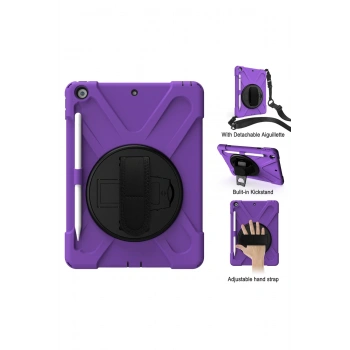iPad 5 Air 9.7 Kılıf Amazing Tablet Kapak - Mor
