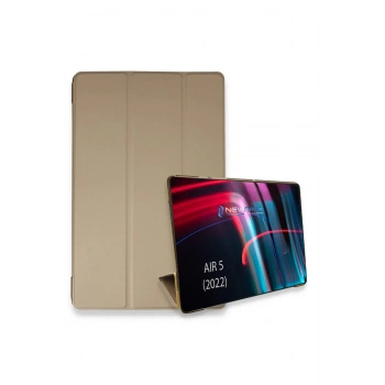 iPad Air 5 (2022) Kılıf Tablet Smart Kılıf - Gold