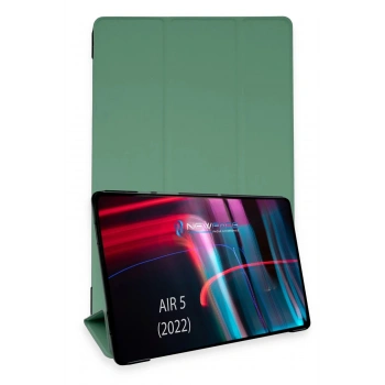 iPad Air 5 (2022) Kılıf Tablet Smart Kılıf - Koyu Yeşil