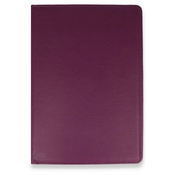iPad Mini 1 Kılıf 360 Tablet Deri Kılıf - Mürdüm