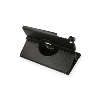 iPad Mini 1 Kılıf 360 Tablet Deri Kılıf - Siyah