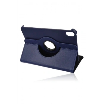 iPad Mini 6 Kılıf 360 Tablet Deri Kılıf - Lacivert
