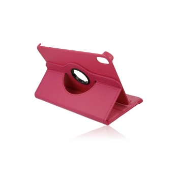 iPad Mini 6 Kılıf 360 Tablet Deri Kılıf - Pembe