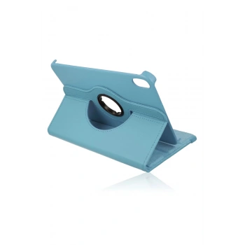 iPad Mini 6 Kılıf 360 Tablet Deri Kılıf - Turkuaz