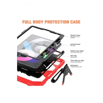 iPad Pro 11 (2020) Kılıf Griffin Tablet Kapak - Kırmızı