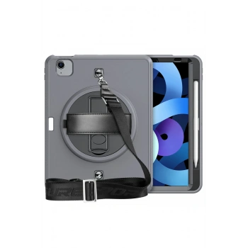 iPad Pro 11 (2020) Kılıf Strap-C Otterbox Tablet Kapak - Gri