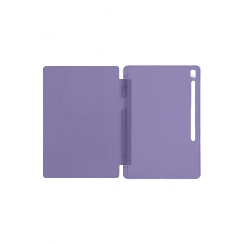 iPad Pro 11 (2024) Kılıf Kalemlikli Hugo Tablet Kılıfı - Mor