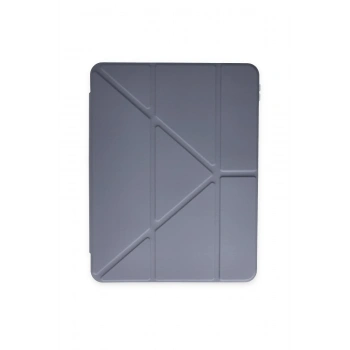 iPad Pro 11 (2024) Kılıf Kalemlikli Mars Tablet Kılıfı - Lavender