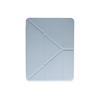 iPad Pro 11 (2024) Kılıf Kalemlikli Mars Tablet Kılıfı - Mavi