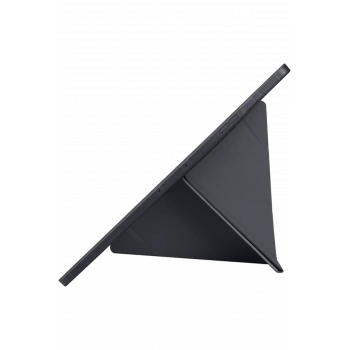 iPad Pro 13 (2024) Kılıf Kalemlikli Hugo Tablet Kılıfı - Siyah