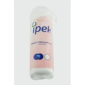 İpek Disk Makyaj Temizleme Pedi 70 Adet