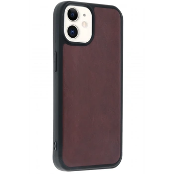 iPhone 11 Kılıf Aras Deri Kapak - Bordo