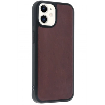 iPhone 11 Kılıf Aras Deri Kapak - Bordo