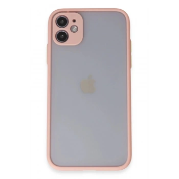 iPhone 11 Kılıf Montreal Silikon Kapak - Pembe