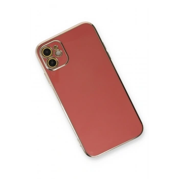 iPhone 11 Kılıf Volet Silikon - Kırmızı