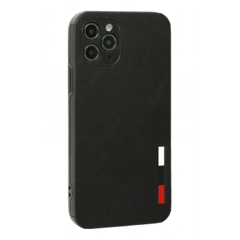 iPhone 11 Pro Kılıf Loop Deri Silikon - Siyah