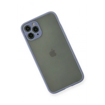 iPhone 11 Pro Kılıf Montreal Silikon Kapak - Gri