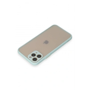 iPhone 11 Pro Kılıf Montreal Silikon Kapak - Turkuaz