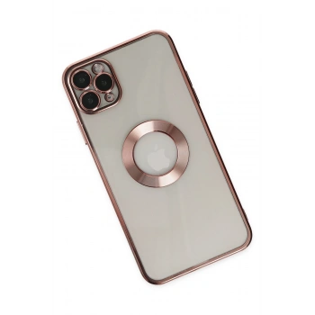 iPhone 11 Pro Kılıf Slot Silikon - Rose Gold