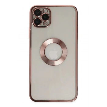 iPhone 11 Pro Kılıf Slot Silikon - Rose Gold