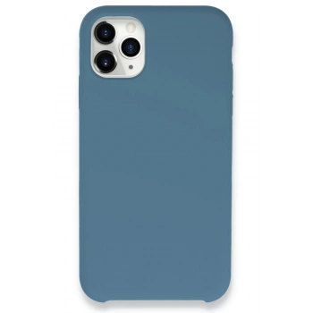 iPhone 11 Pro Max Kılıf Lansman Legant Silikon - Açık Mavi