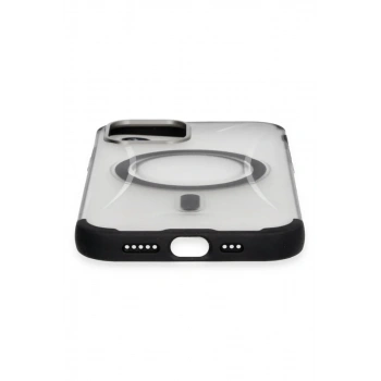 iPhone 12 Hilton Magsafe Kapak - Siyah