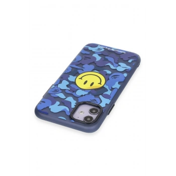 iPhone 12 Kılıf Apollo Magneticsafe Desenli Kapak - Apollo Mavi - 1