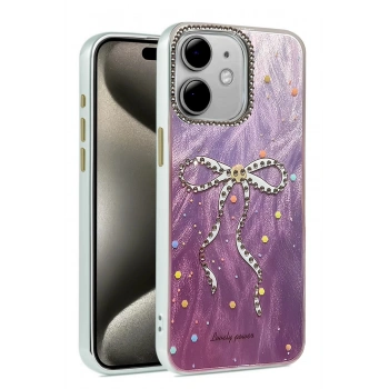 iPhone 12 Kılıf Blade Aynalı Desenli Kapak - Desen 1