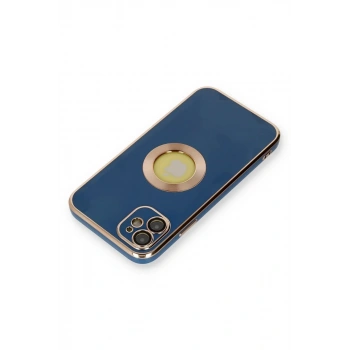 iPhone 12 Kılıf Store Silikon - Mavi