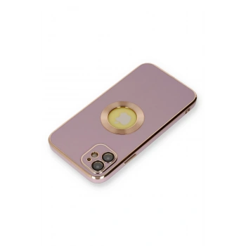 iPhone 12 Kılıf Store Silikon - Mor