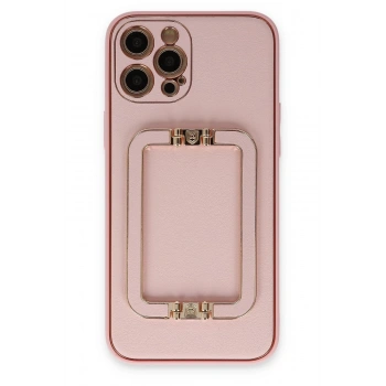 iPhone 12 Pro Kılıf Coco Elit Kapak - Pembe