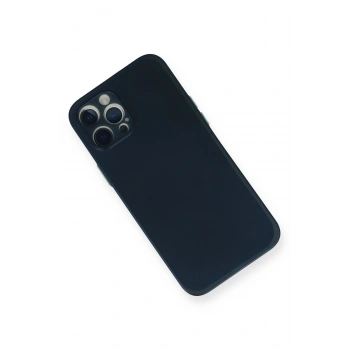 iPhone 12 Pro Kılıf PP Ultra İnce Kapak - Mavi