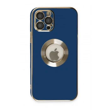 iPhone 12 Pro Kılıf Store Silikon - Mavi