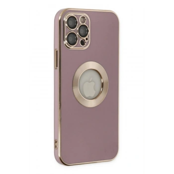 iPhone 12 Pro Kılıf Store Silikon - Mor