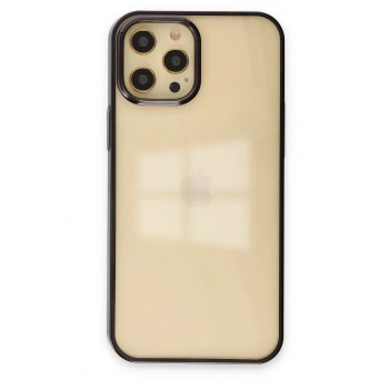 iPhone 12 Pro Max Kılıf Element Silikon - Siyah