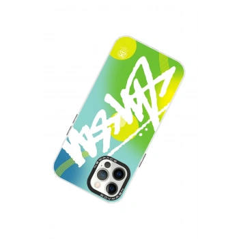 iPhone 12 Pro Max Kılıf Estoril Desenli Kapak - Estoril - 2