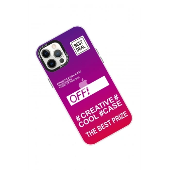 iPhone 12 Pro Max Kılıf Estoril Desenli Kapak - Estoril - 9