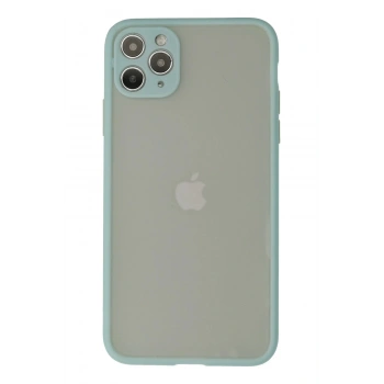 iPhone 12 Pro Max Kılıf Montreal Silikon Kapak - Turkuaz