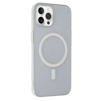 iPhone 12 Pro Tuna PC Slim Magsafe Kapak - Şeffaf