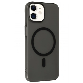 iPhone 12 Tuna PC Slim Magsafe Kapak - Siyah