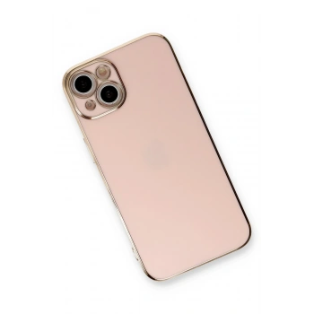iPhone 13 Kılıf Volet Silikon - Pembe