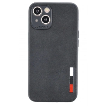 iPhone 13 Mini Kılıf Loop Deri Silikon - Siyah